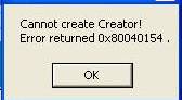 CreatorError