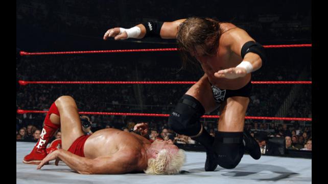 Resultado de imagem para flair vs triple h raw 31 december 2007