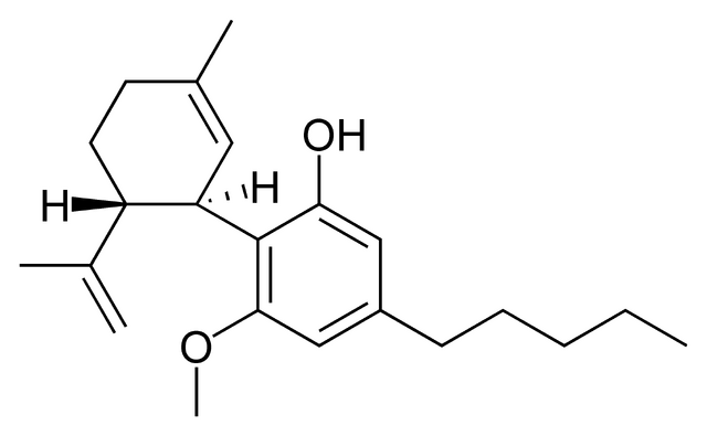 File:Cannabidiol momomethyl ether.png