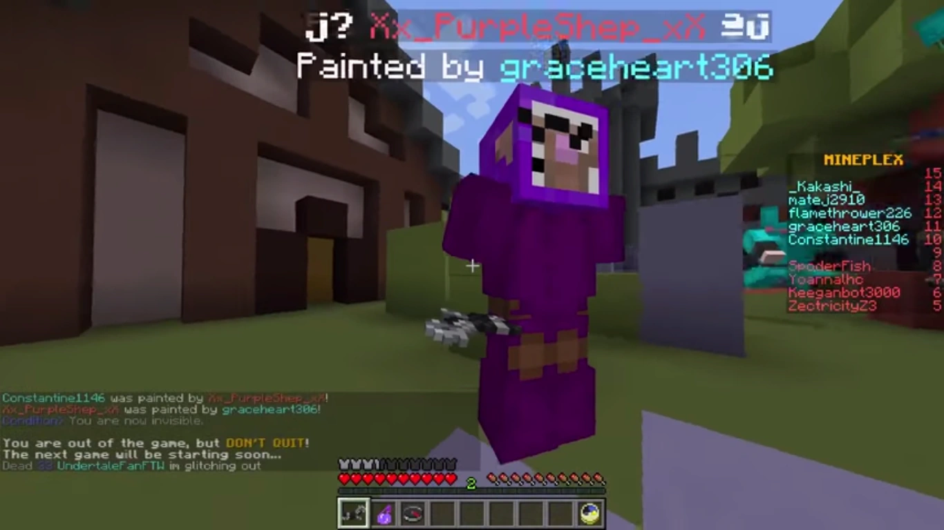 Purple Shep Armor Stand  Purple Sheep Wikia  FANDOM 