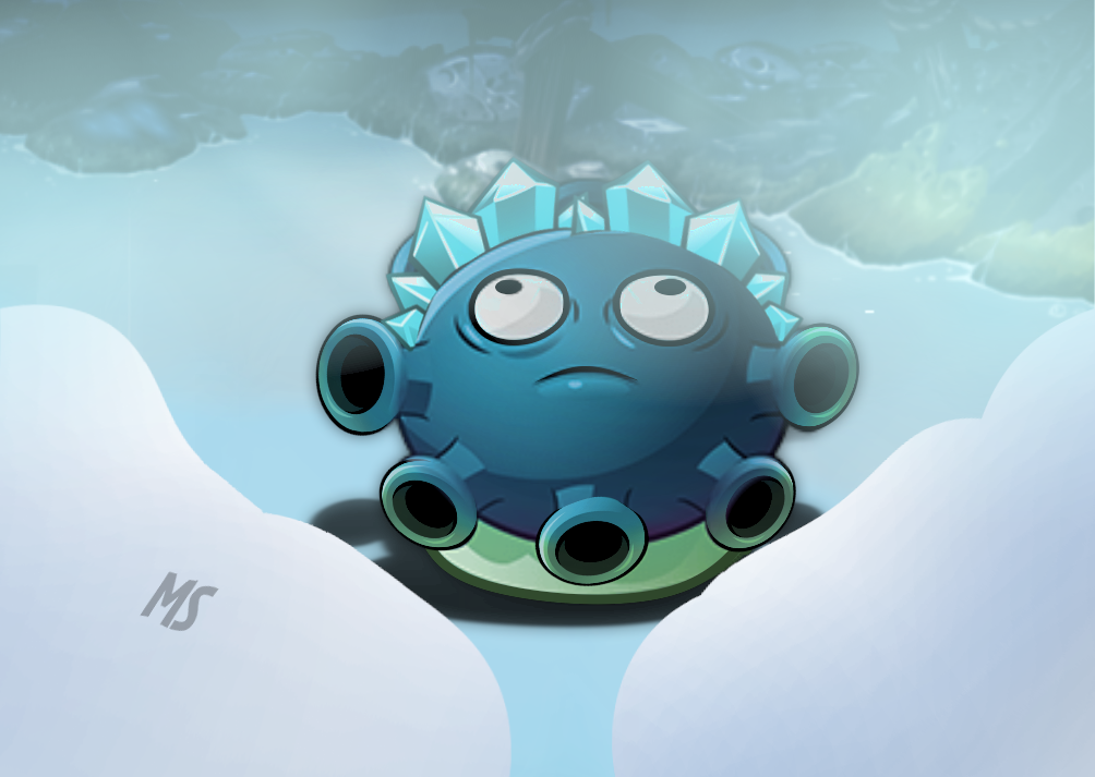 Ice Gloom Shroom Plants vs. Zombies Character Creator