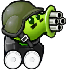 Gatling-mower