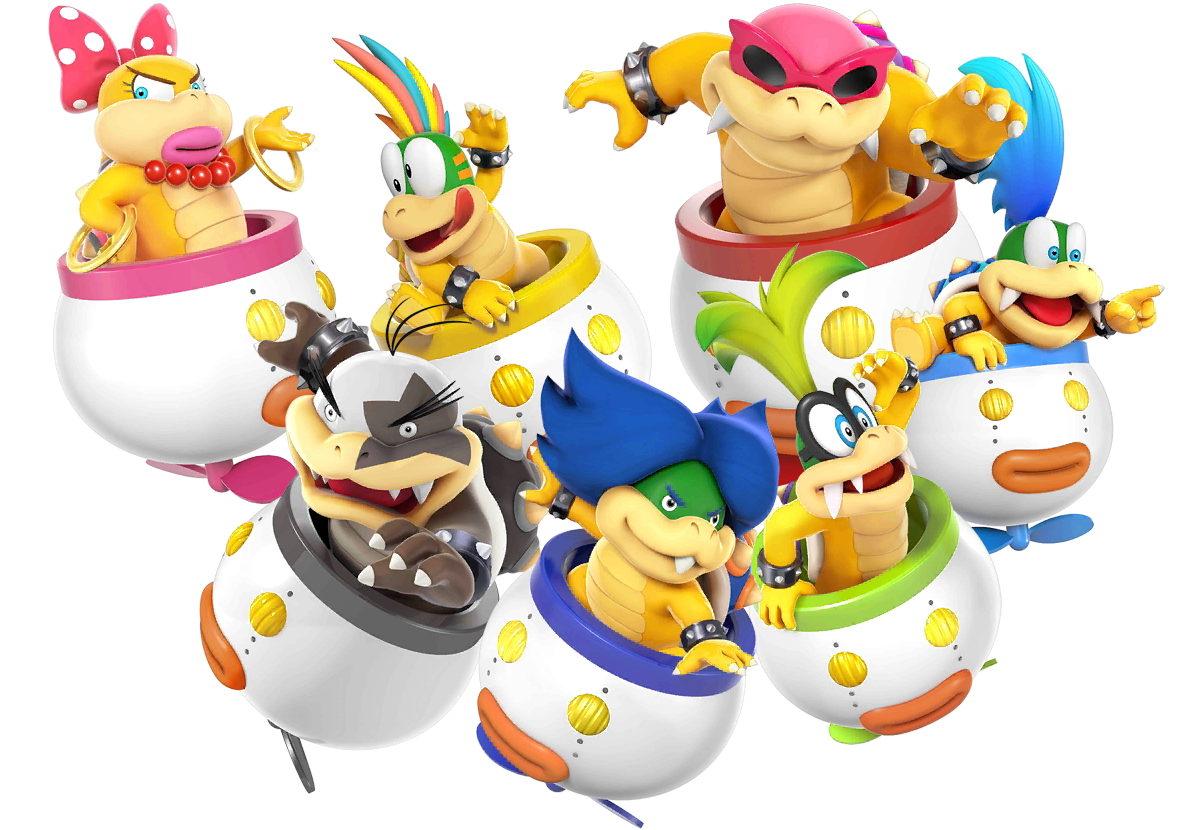 Image - SSB4 Koopalings.png  Fanonlords Wiki  FANDOM 