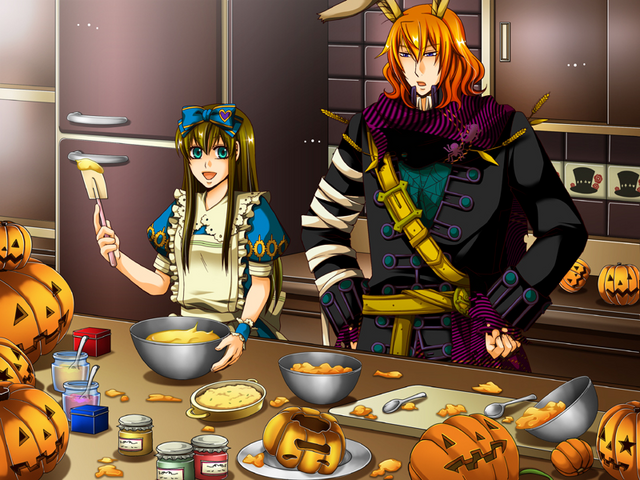 File:Elliot and Alice Cooking.png