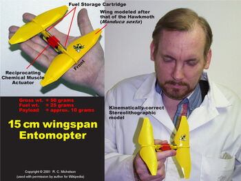 Yellow SLA Entomopter