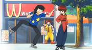 Ataru flirts