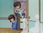 Nabiki and Kasumi watch