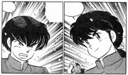 Ryoga first meets Ranma