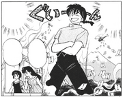 Nabiki boosts Ranma's ego
