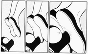 Ryoga's memories of Akane-Shampoo fight