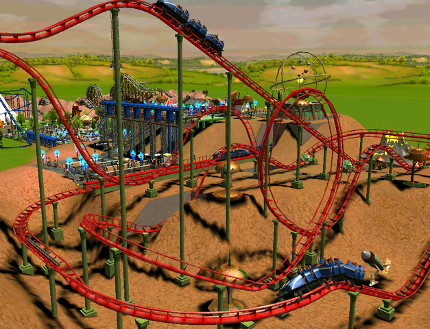 File:Looping Roller Coaster RCT3.png