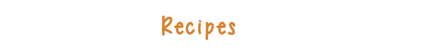 Recipescaramel