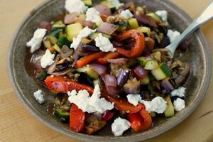 Ratatouille-salad