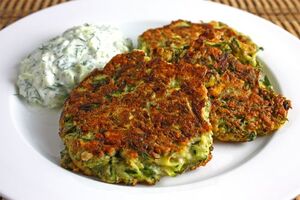 Greek Zucchini Fritters 500