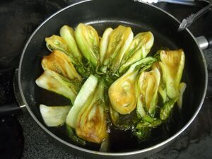 Sauteed bok choy
