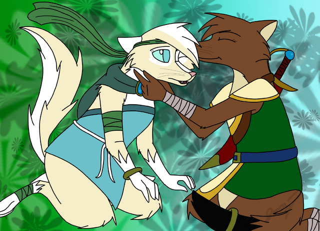 File:Weasel pals by Selound.png