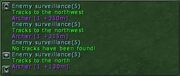 Enemy Surveilance Report