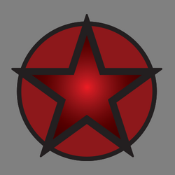 Militia Star Red