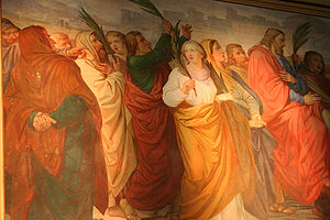 Zirl Parrish Church-Jesus entering Jerusalem 1