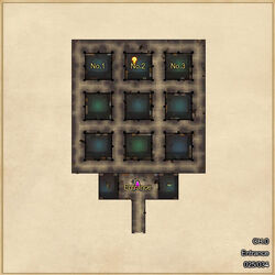 Haunted house map