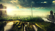 Destroyed city by fantasyart0102-d9s2qrf