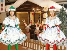 Santas groto outside