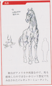 Zombie-horse