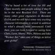 RE6 quote