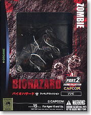 Biohazard Figure Collection - Zombie - box