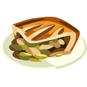 Turkey and Leek Pie