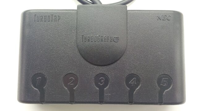 File:TurboGrafX-16 TurboTap top.jpg