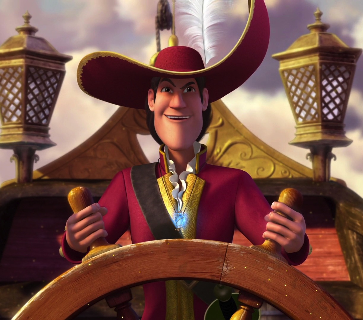 Captain James Hook Rise of the Brave Tangled Dragons