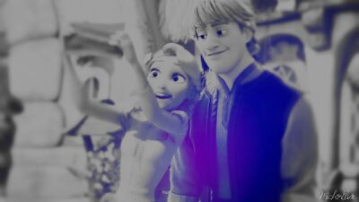 Kristoff and Rapunzel 4
