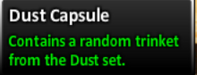Dust capsule