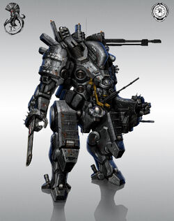 Helldiver mecha by StTheo