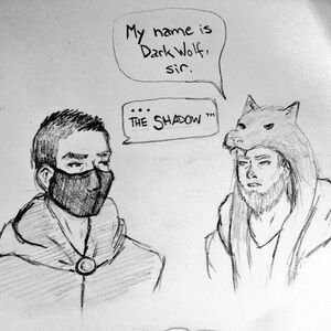The Shadow & Darkwolf 01 by Jeffiina