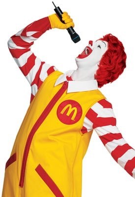 mcdonald's singing toy