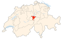 Situation Canton Nidwald