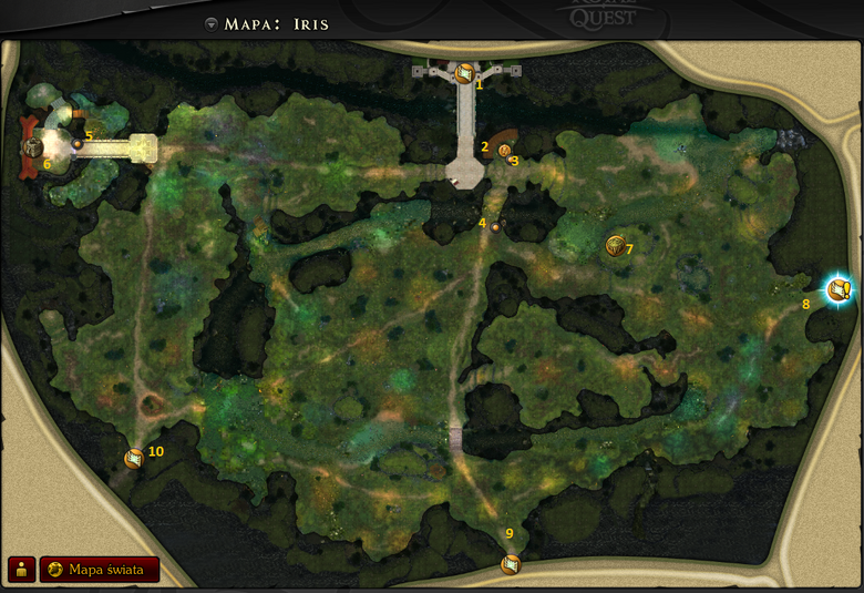 Mapa Iris