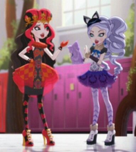 Lizzie and Kitty Talking