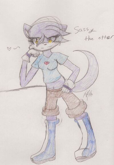 Sassy the Otter