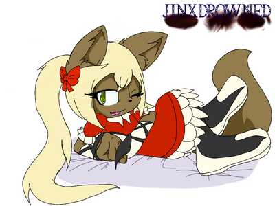 Erya with Red outfit