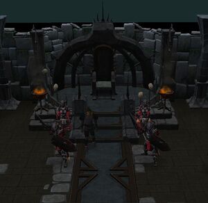 Kinshra throne