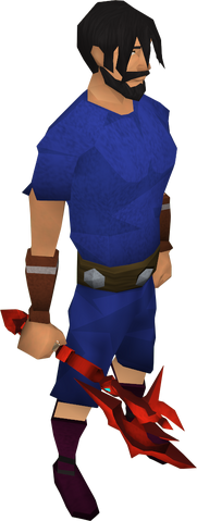 File:Dragon throwing axe equipped.png