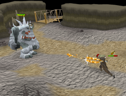 Ice troll king fight