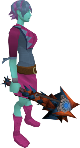 File:Augmented drygore mace equipped.png