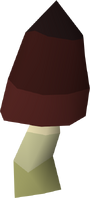 Black mushroom detail