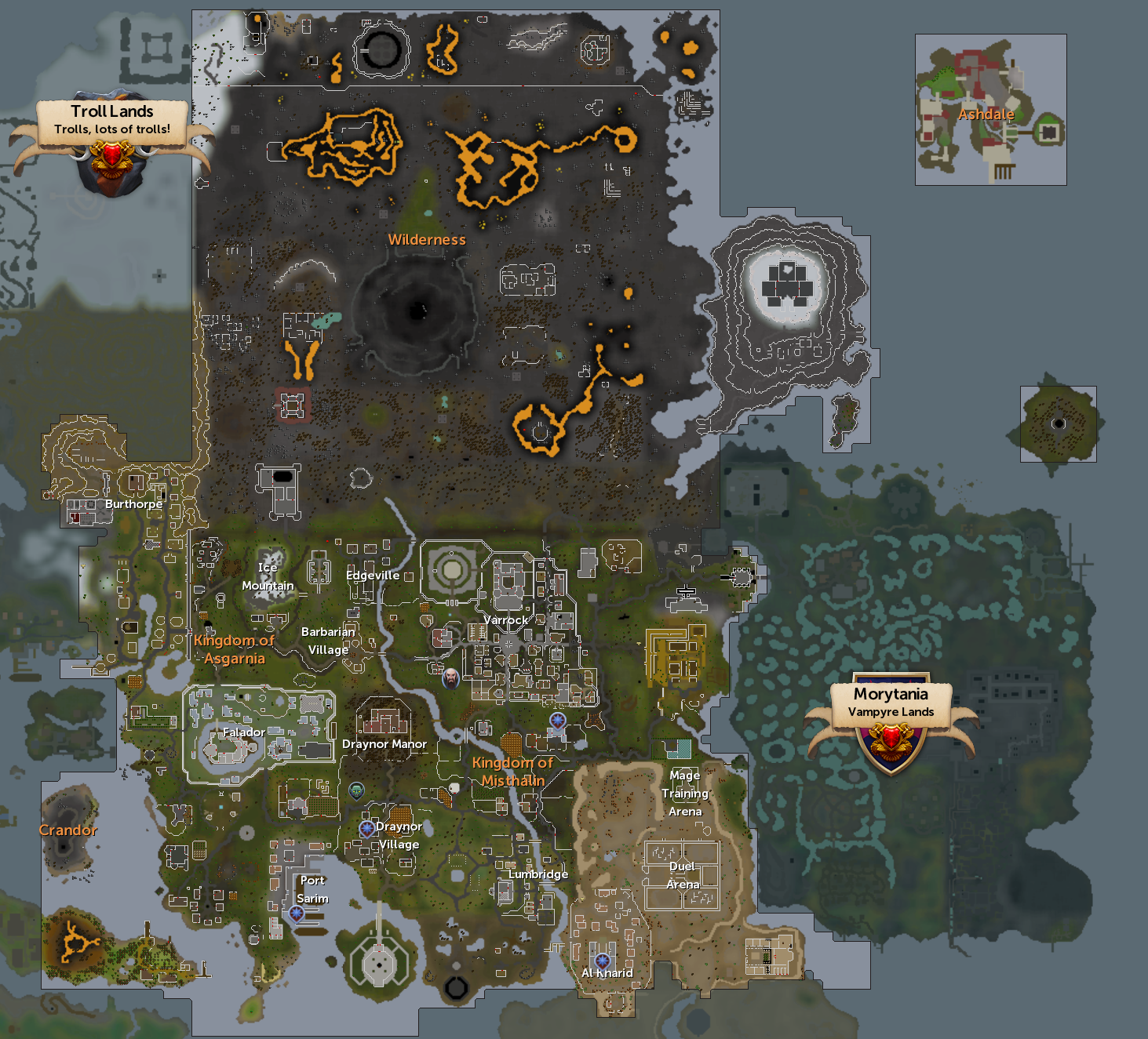 runescape map runescape map