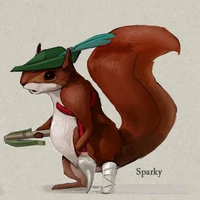 Sparky concept art