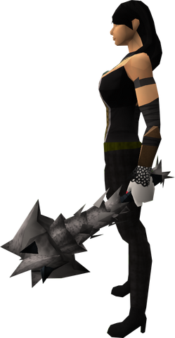 File:Off-hand drygore mace (Third Age) equipped.png